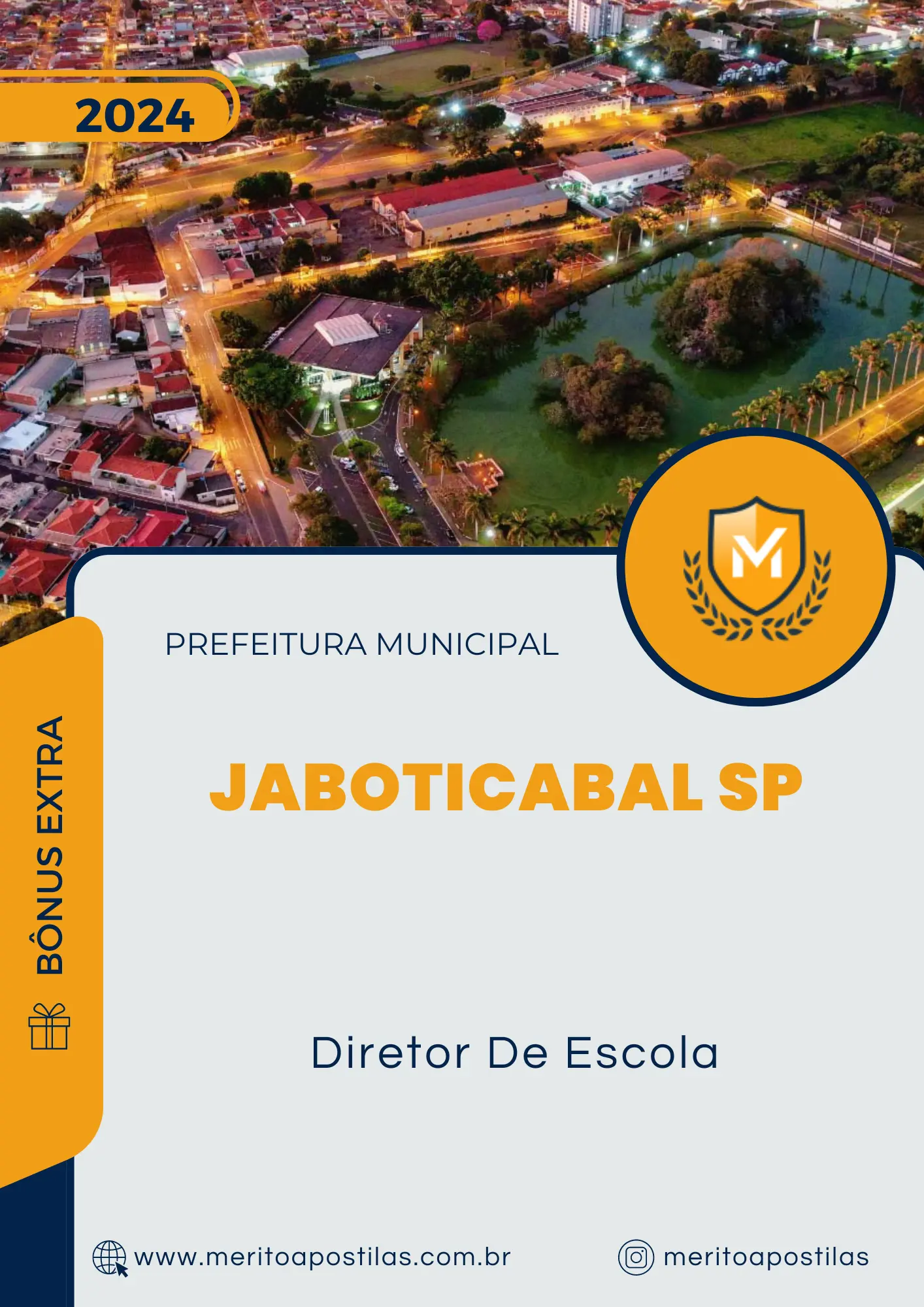 Apostila Diretor De Escola Prefeitura de Jaboticabal SP 2024