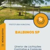 Apostila Diretor de Licitações Contratos e Compras Prefeitura de Balbinos SP 2024