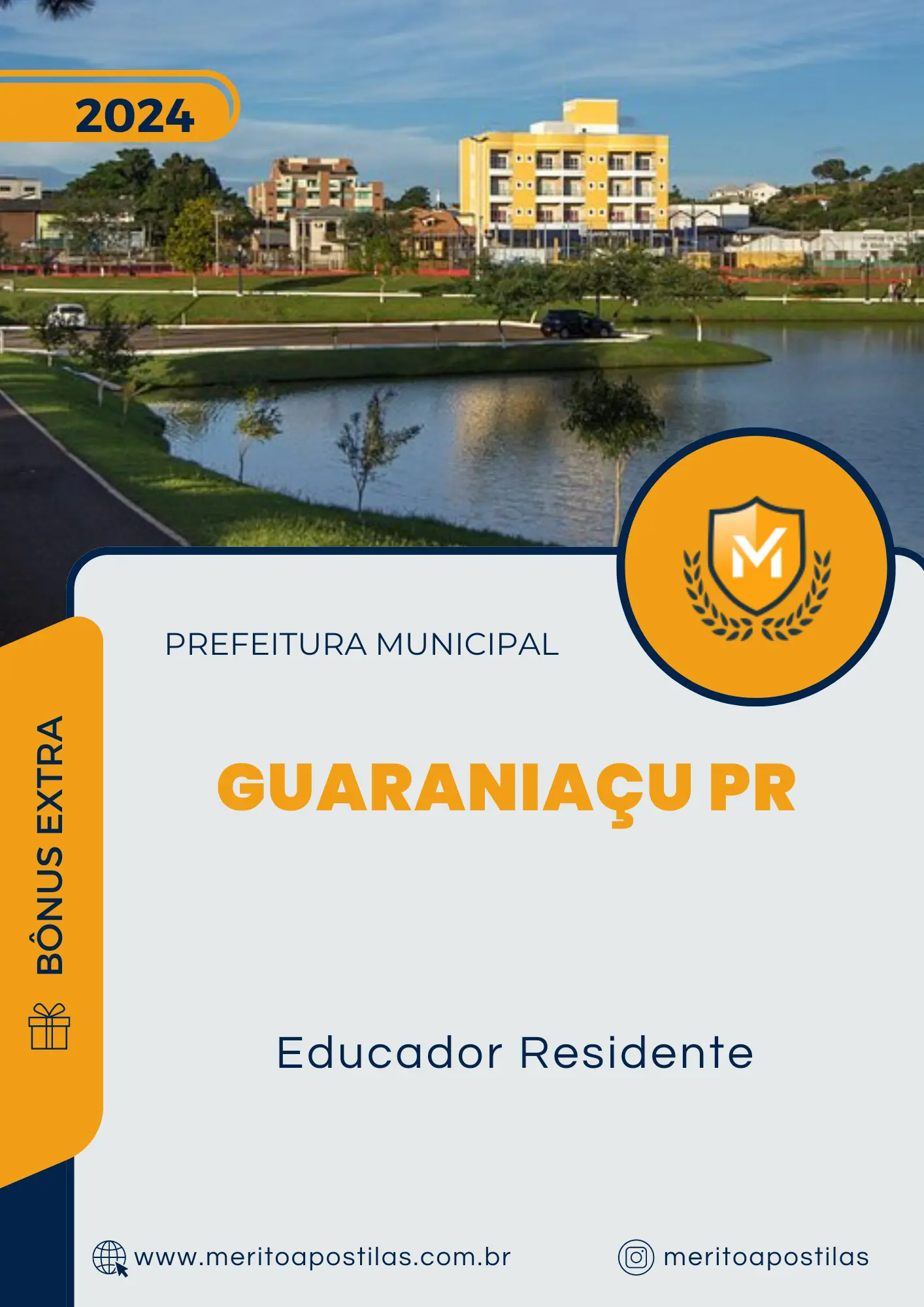 Apostila Educador Residente Prefeitura de Guaraniaçu PR 2024