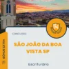 Apostila Escriturário Concurso São João da Boa Vista SP 2024