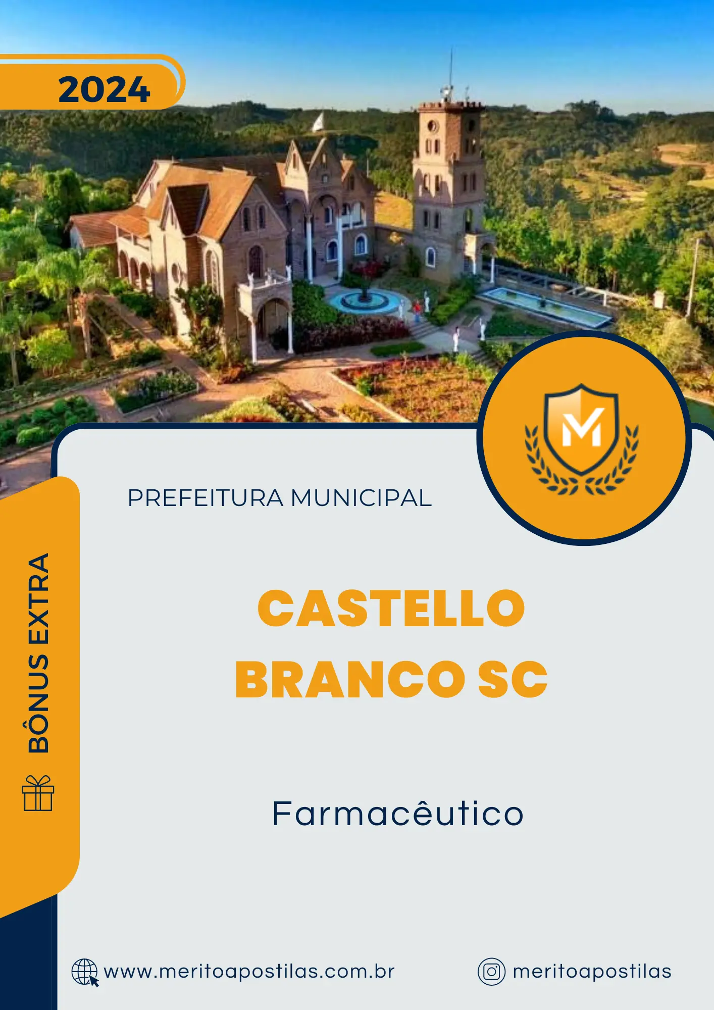 Apostila Farmacêutico Presidente Castello Branco SC 2024