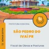 Apostila Fiscal de Obras e Posturas Prefeitura de São Pedro do Ivaí PR 2024