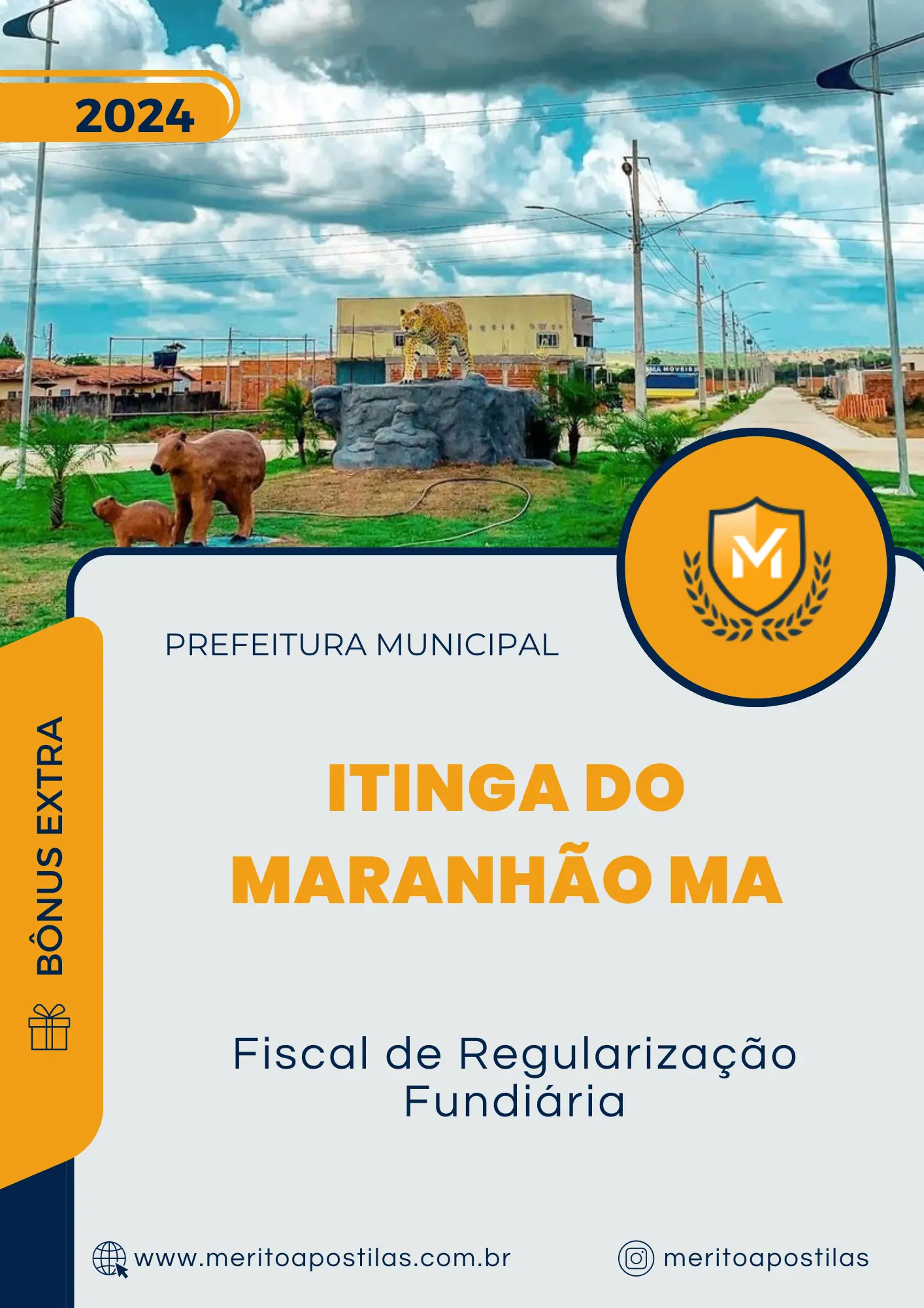 Apostila Fiscal de Regularização Fundiária Prefeitura de Itinga do Maranhão MA 2024