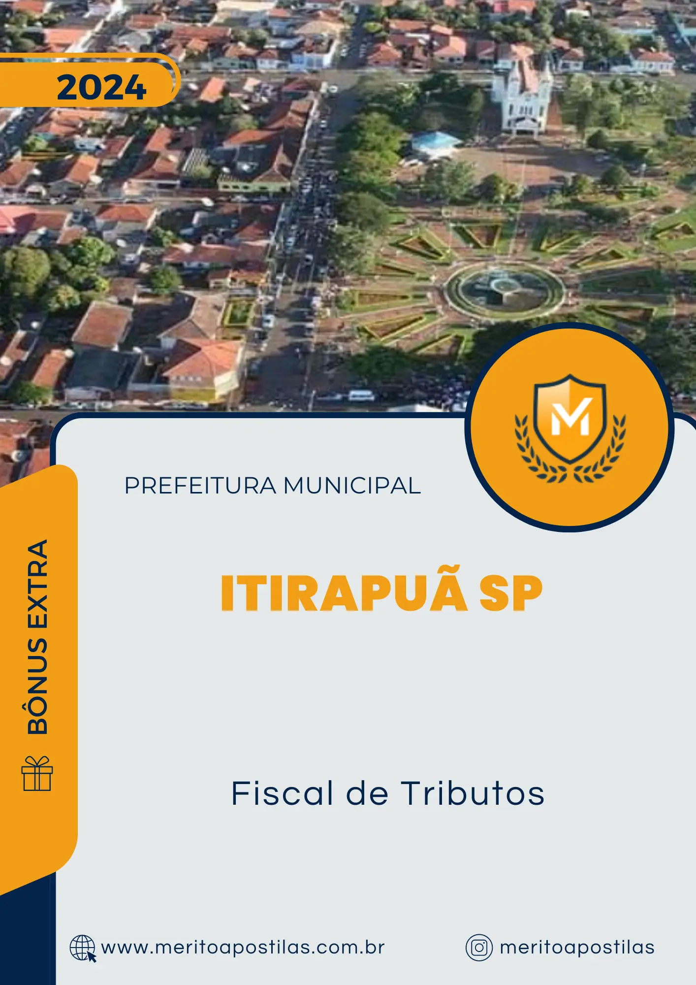 Apostila Fiscal de Tributos Prefeitura de Itirapuã SP 2024