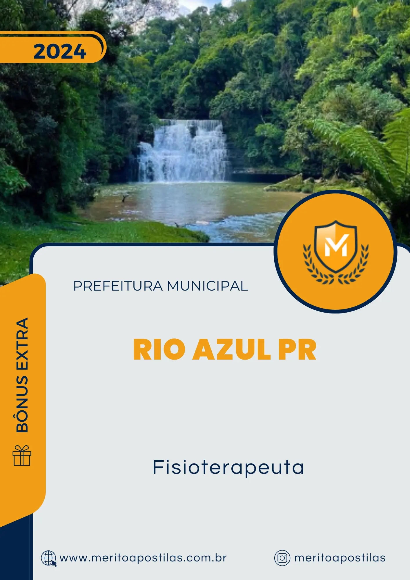 Apostila Fisioterapeuta Prefeitura de Rio Azul PR 2024