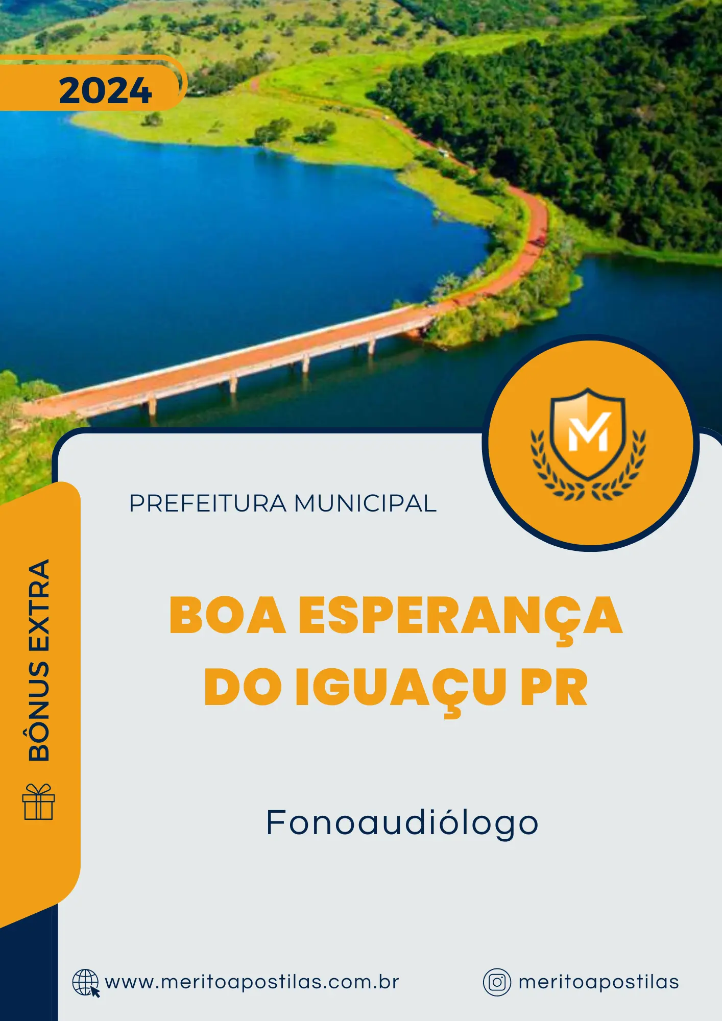 Apostila Fonoaudiólogo Prefeitura de Boa Esperança do Iguaçu PR 2024