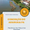 Apostila Mecânico De Máquinas Pesadas Prefeitura de Conceição do Araguaia PA 2024