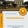 Apostila Mecânico de Máquinas Pesadas Prefeitura de Duas Barras RJ 2024
