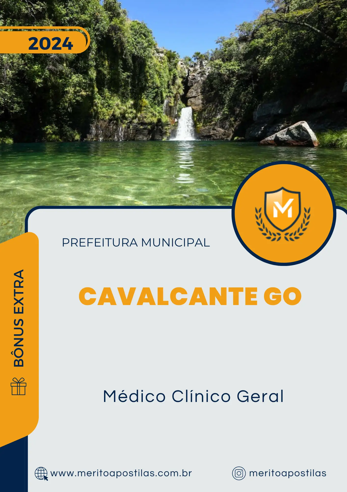 Apostila Médico Clínico Geral Prefeitura de Cavalcante GO 2024