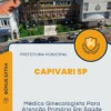 Apostila Médico Ginecologista Para Atenção Primária Em Saúde Prefeitura de Capivari SP 2024