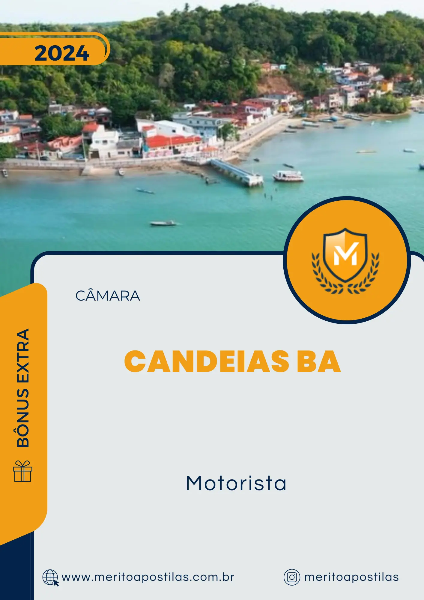 Apostila Motorista Câmara de Candeias BA 2024