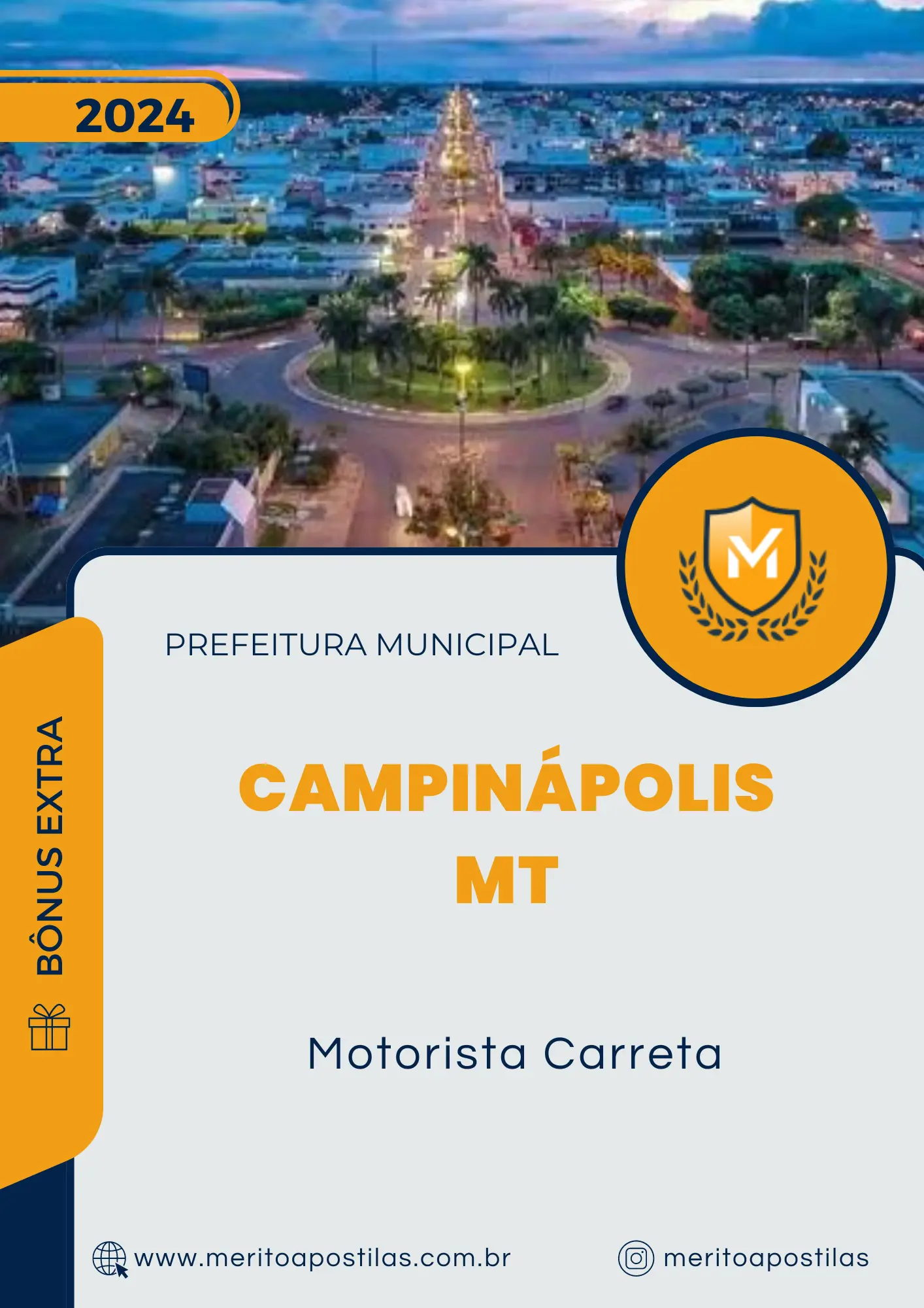 Apostila Motorista Carreta Prefeitura de Campinápolis MT 2024