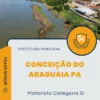 Apostila Motorista Categoria D Prefeitura de Conceição do Araguaia PA 2024