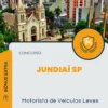 Apostila Motorista de Veículos Leves Concurso de Jundiaí SP 2024