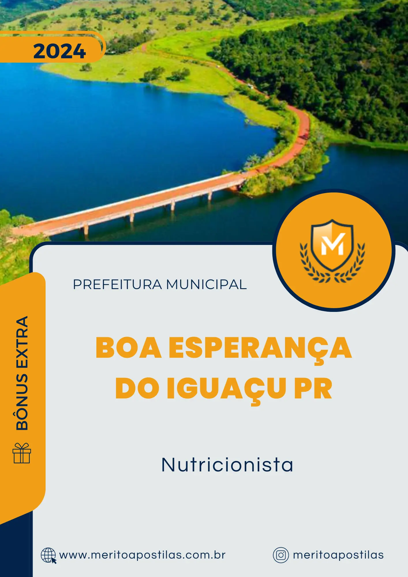 Apostila Nutricionista Prefeitura de Boa Esperança do Iguaçu PR 2024
