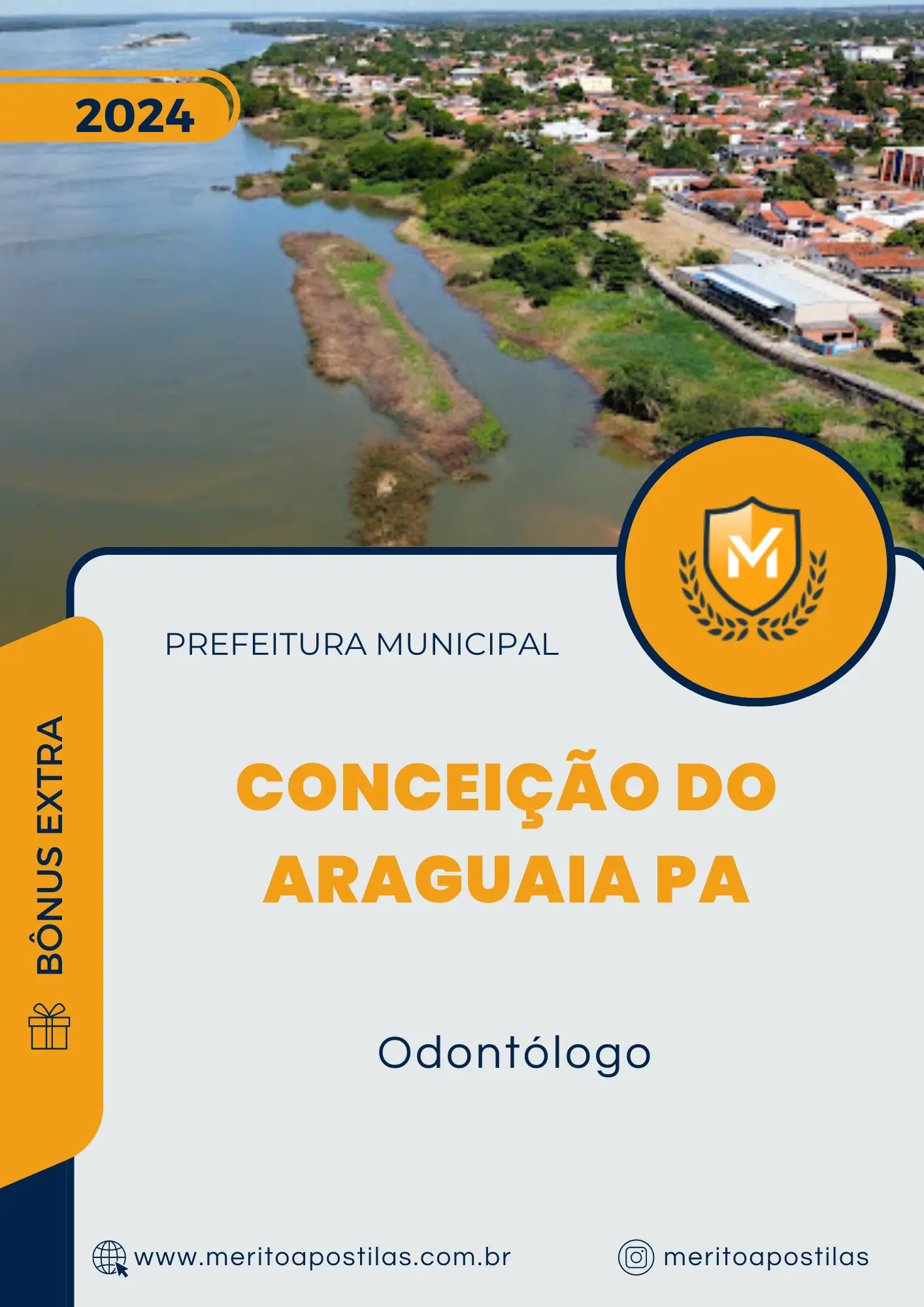 Apostila Odontólogo Prefeitura de Conceição do Araguaia PA 2024