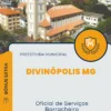 Apostila Oficial de Serviços Borracheiro Prefeitura de Divinópolis MG 2024