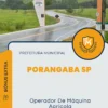 Apostila Operador De Máquina Agrícola Prefeitura de Porangaba SP 2024