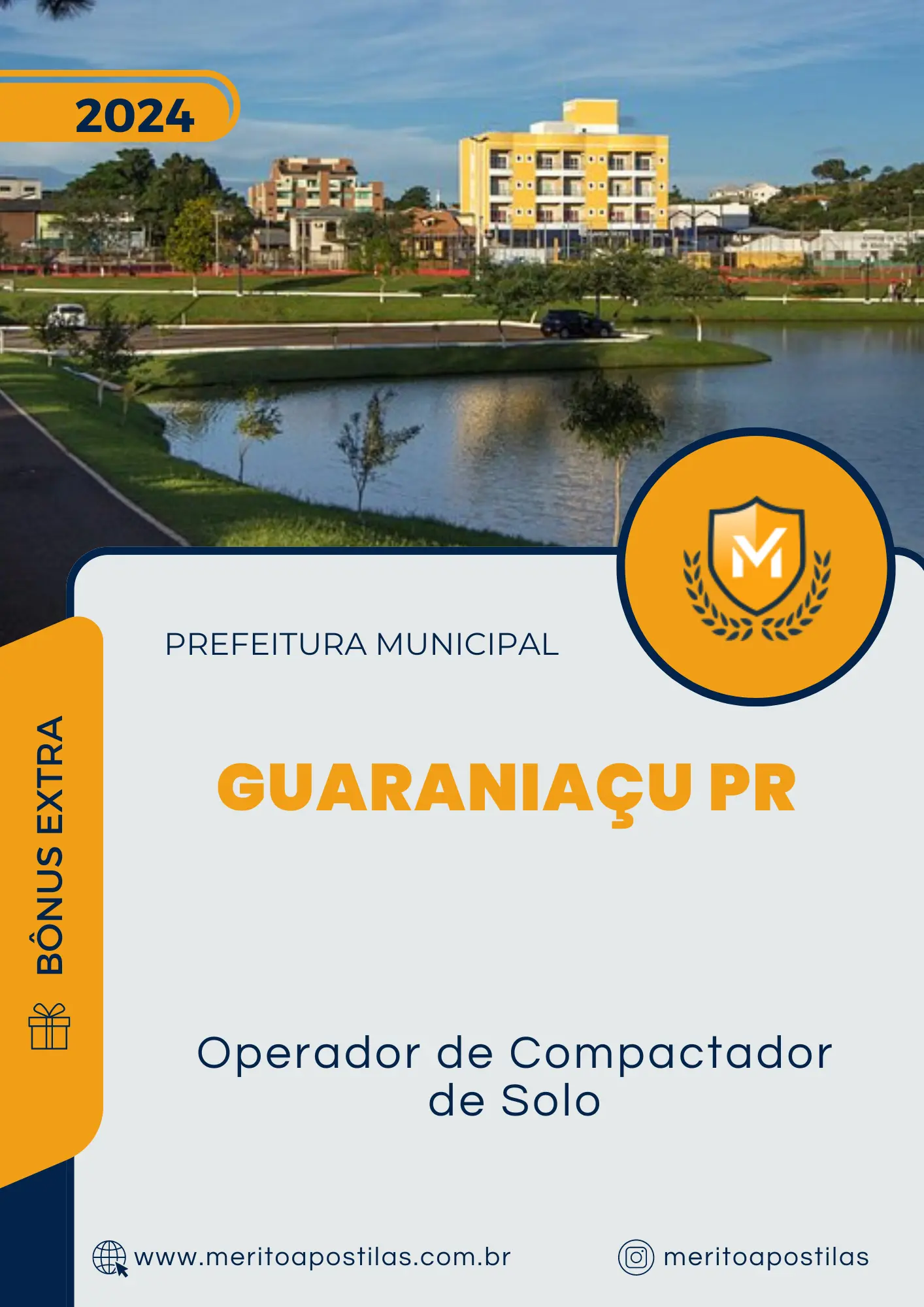 Apostila Operador de Compactador de Solo Prefeitura de Guaraniaçu PR 2024