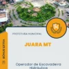 Apostila Operador de Escavadeira Hidráulica Prefeitura de Juara MT 2024