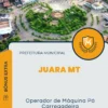 Apostila Operador de Máquina Pá Carregadeira Prefeitura de Juara MT 2024