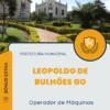 Apostila Operador de Máquinas Prefeitura de Leopoldo de Bulhões GO 2024