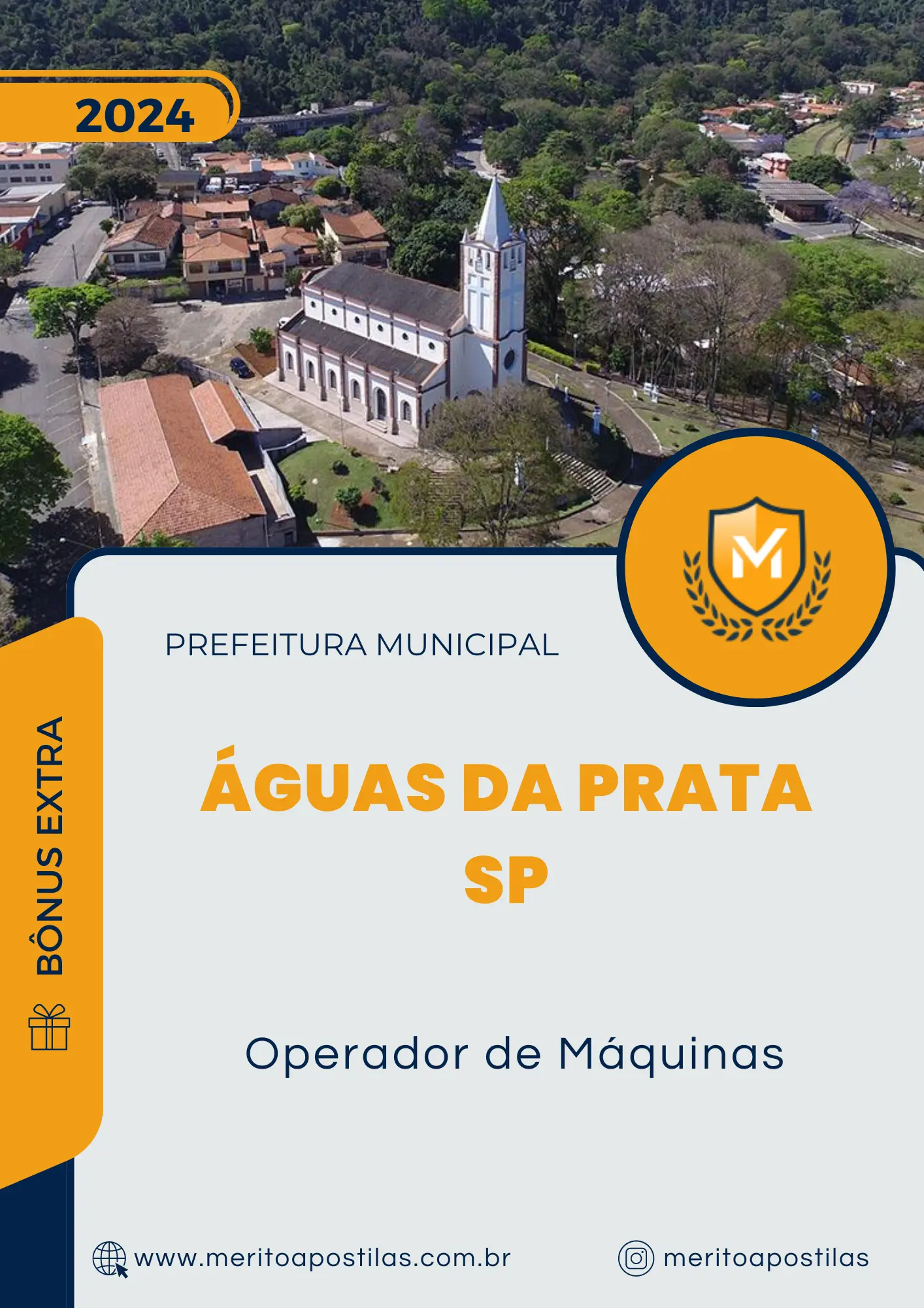 Apostila Operador de Máquinas Prefeitura de Águas da Prata SP 2024