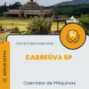 Apostila Operador de Máquinas Prefeitura de Cabreúva SP 2024