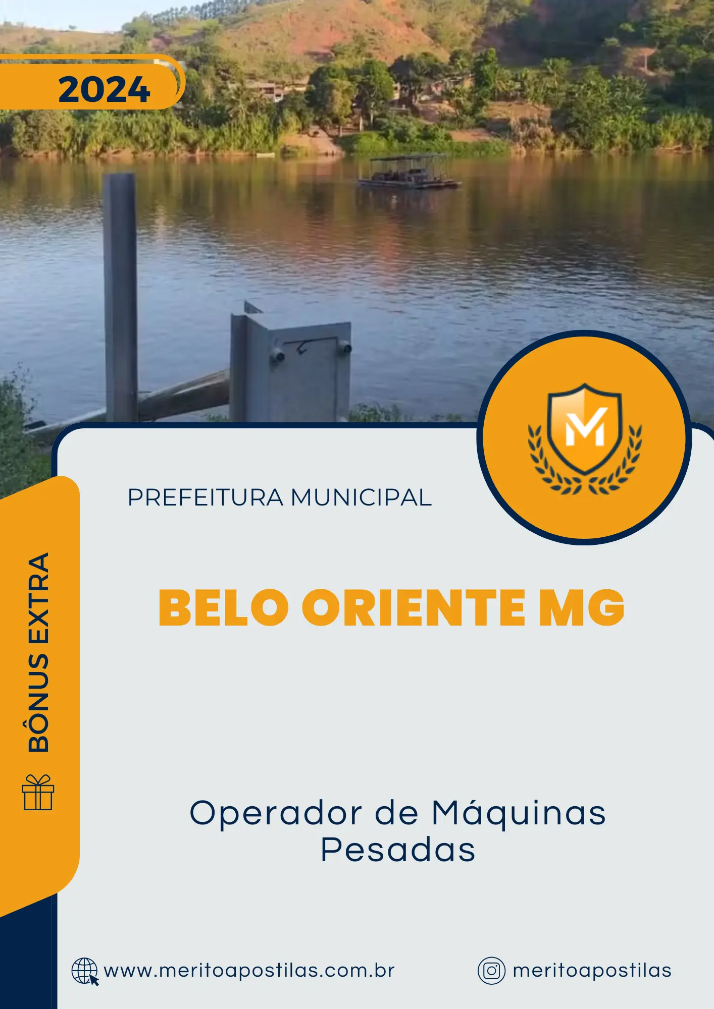 Apostila Operador de Máquinas Pesadas Prefeitura de Belo Oriente MG 2024