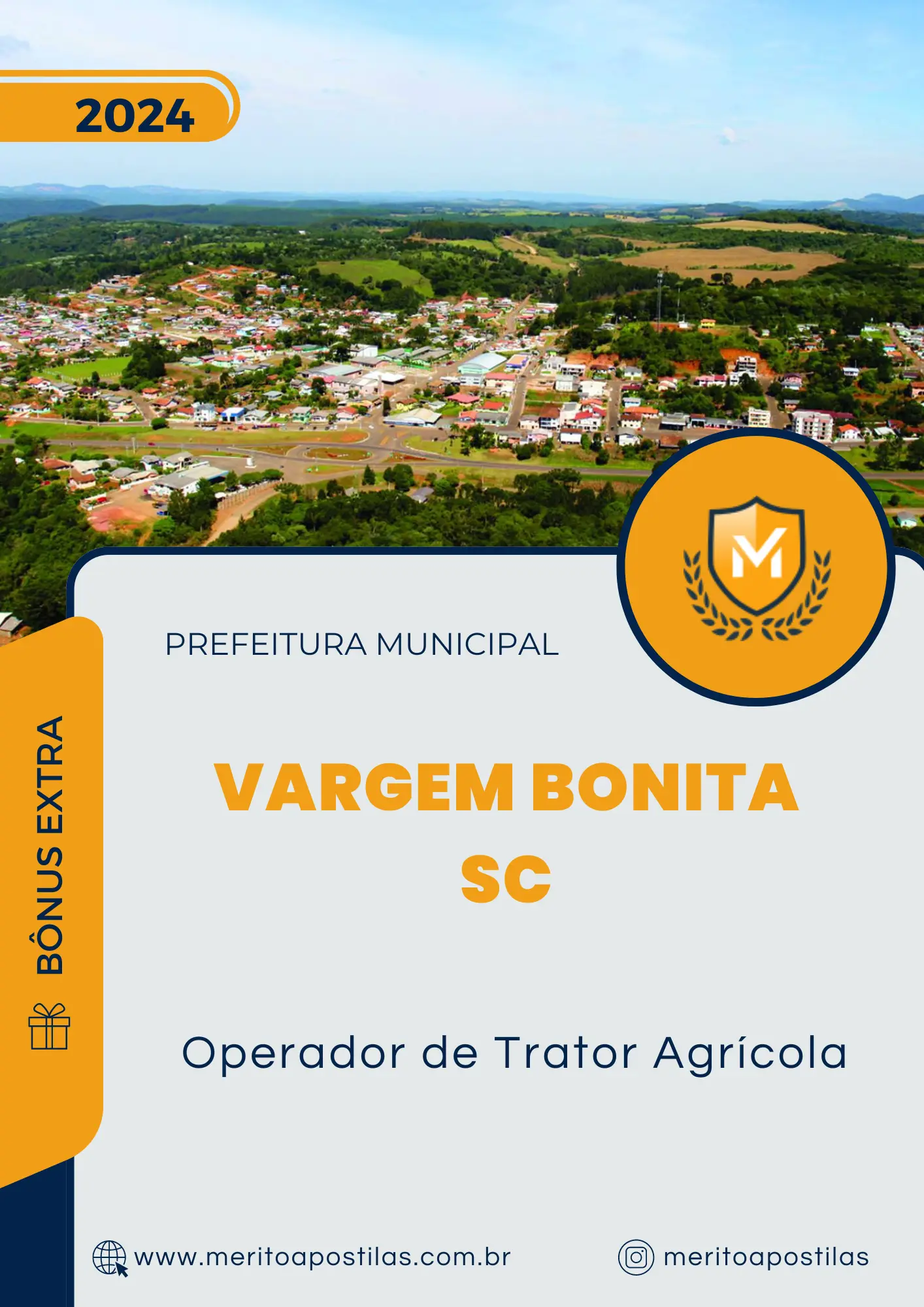 Apostila Operador de Trator Agrícola Prefeitura de Vargem Bonita SC 2024