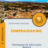 Apostila Pedagogo da Educação Básica Prefeitura de Esmeraldas MG 2024