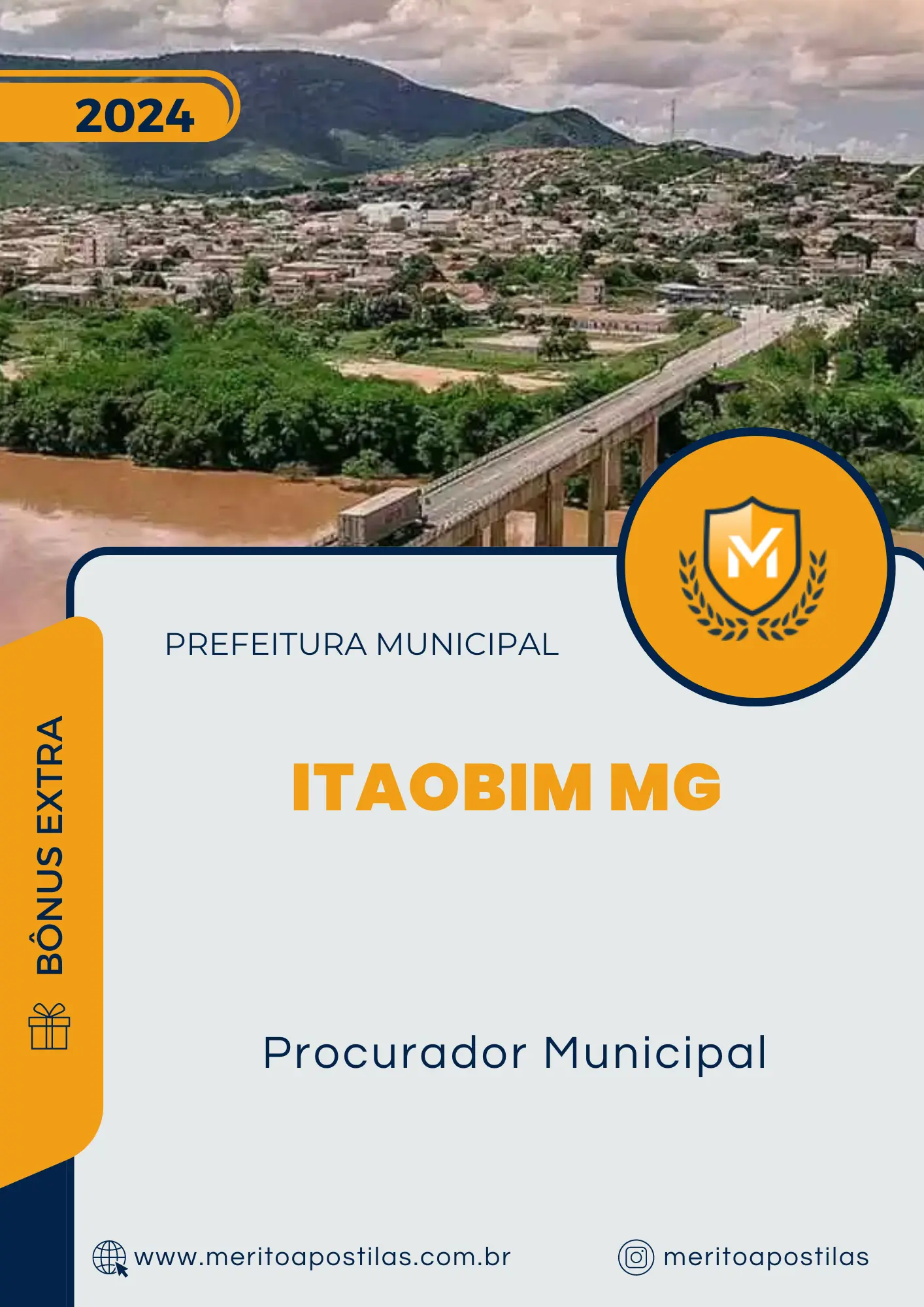 Apostila Procurador Municipal Prefeitura de Itaobim MG 2024