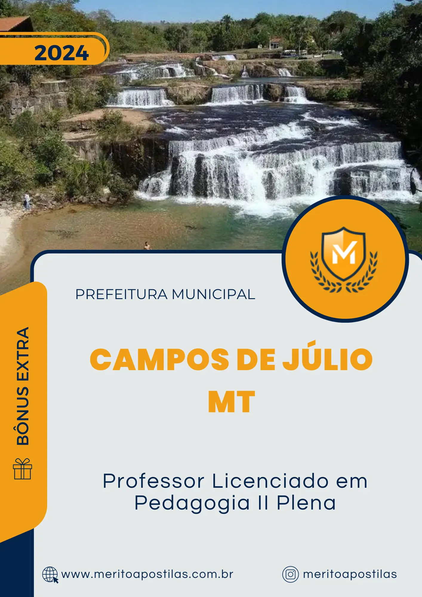 Apostila Professor Licenciado em Pedagogia II Plena Prefeitura de Campos de Júlio MT 2024