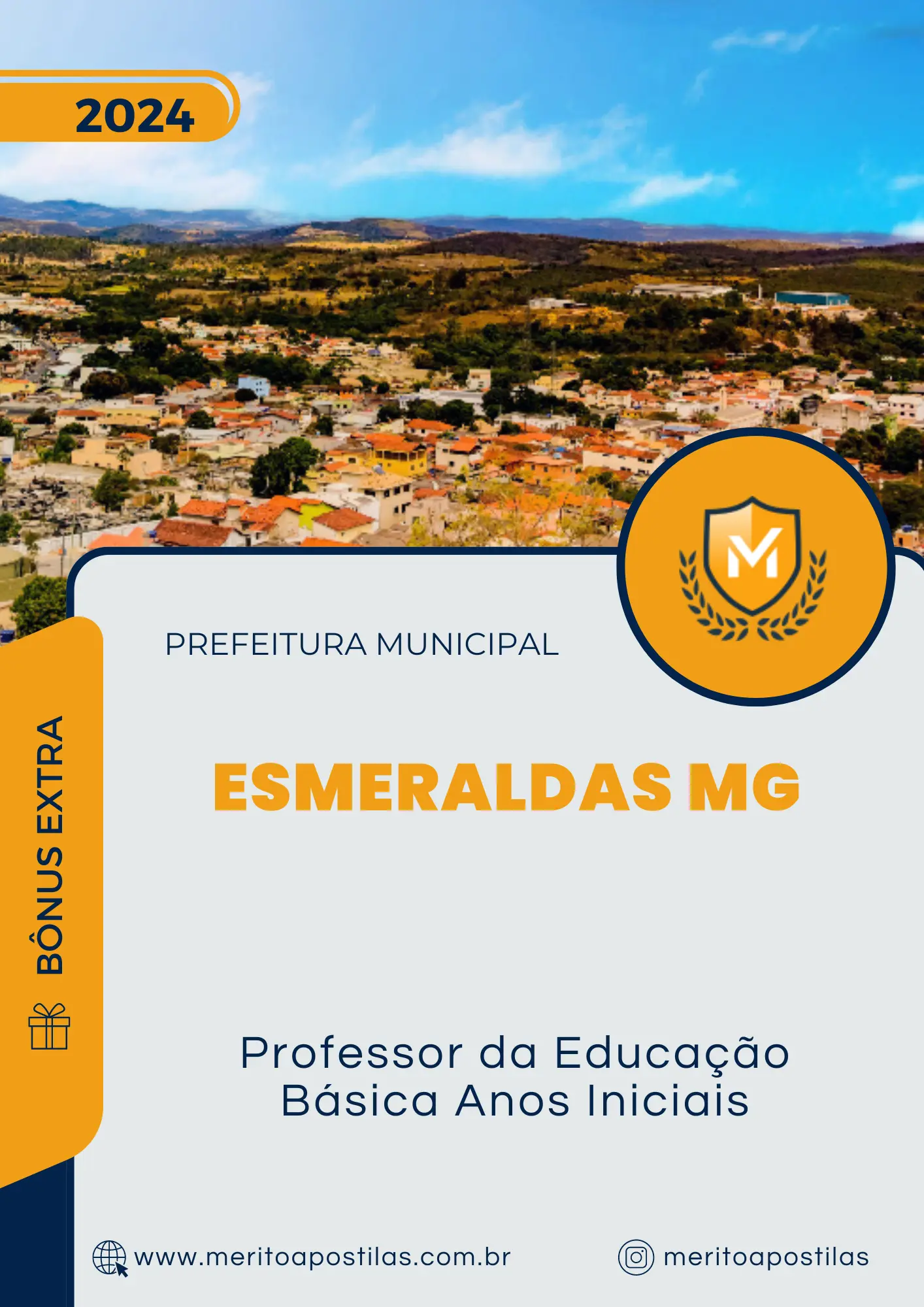 Apostila Professor da Educação Básica Anos Iniciais Prefeitura de Esmeraldas MG 2024