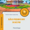 Apostila Psicólogo Prefeitura de São Pedro do Ivaí PR 2024