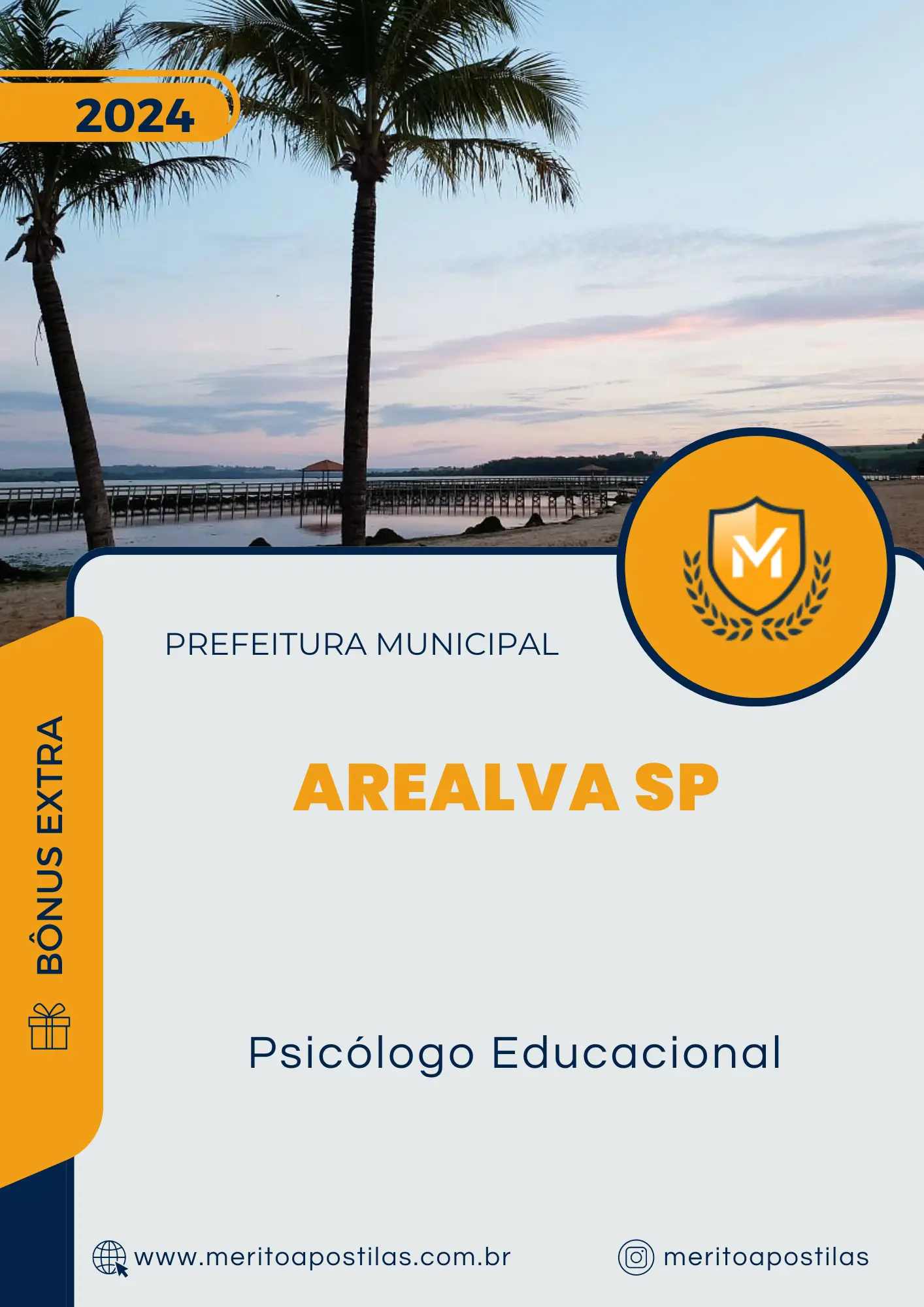 Apostila Psicólogo Educacional Prefeitura de Arealva SP 2024