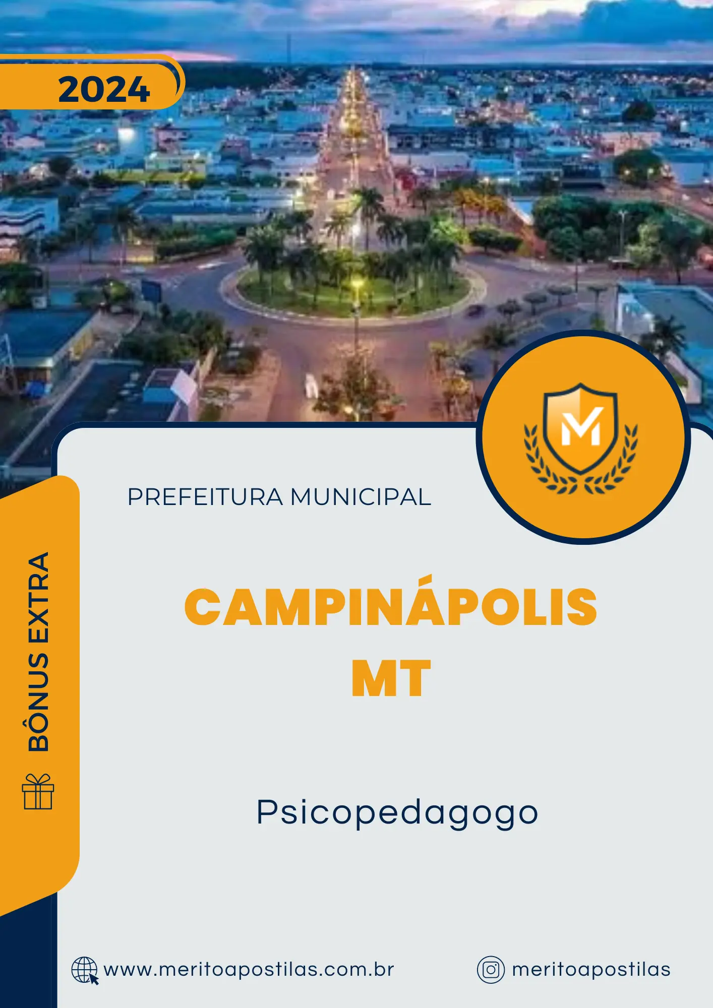 Apostila Psicopedagogo Prefeitura de Campinápolis MT 2024