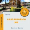 Apostila Serviços Gerais Câmara Cascalho Rico MG 2024