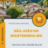 Apostila Técnico Em Saúde Bucal Prefeitura de São João do Manteninha MG