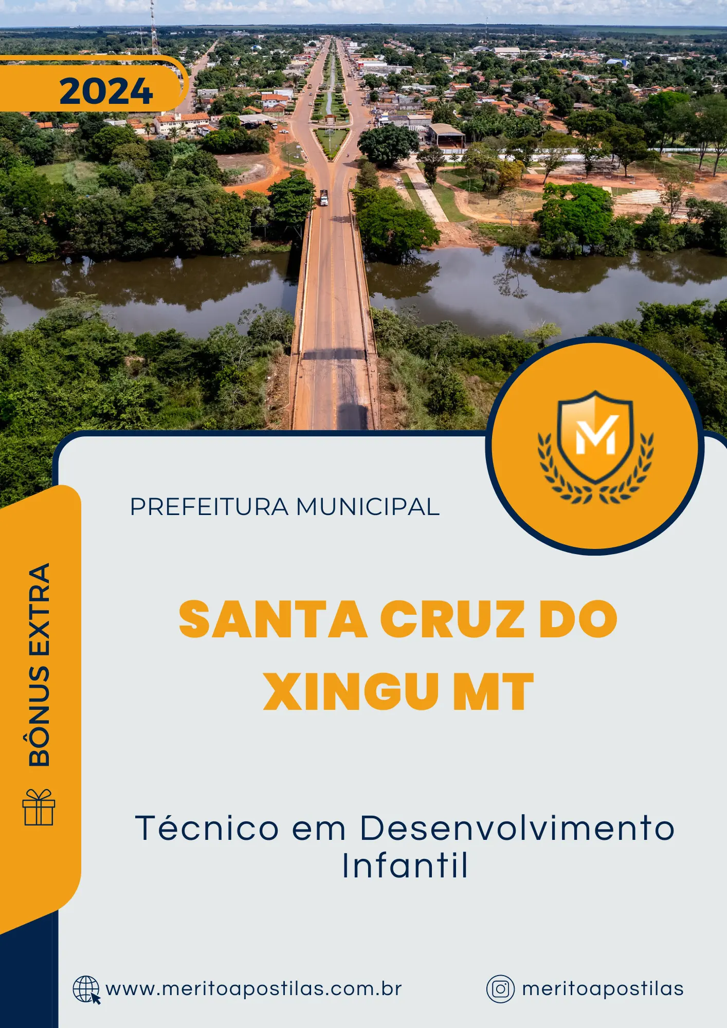 Apostila Técnico em Desenvolvimento Infantil Prefeitura de Santa Cruz do Xingu MT 2024