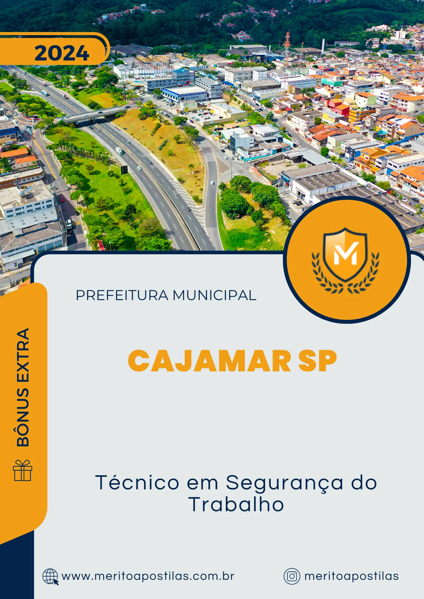 Apostila Técnico em Segurança do Trabalho Prefeitura de Cajamar SP 2024