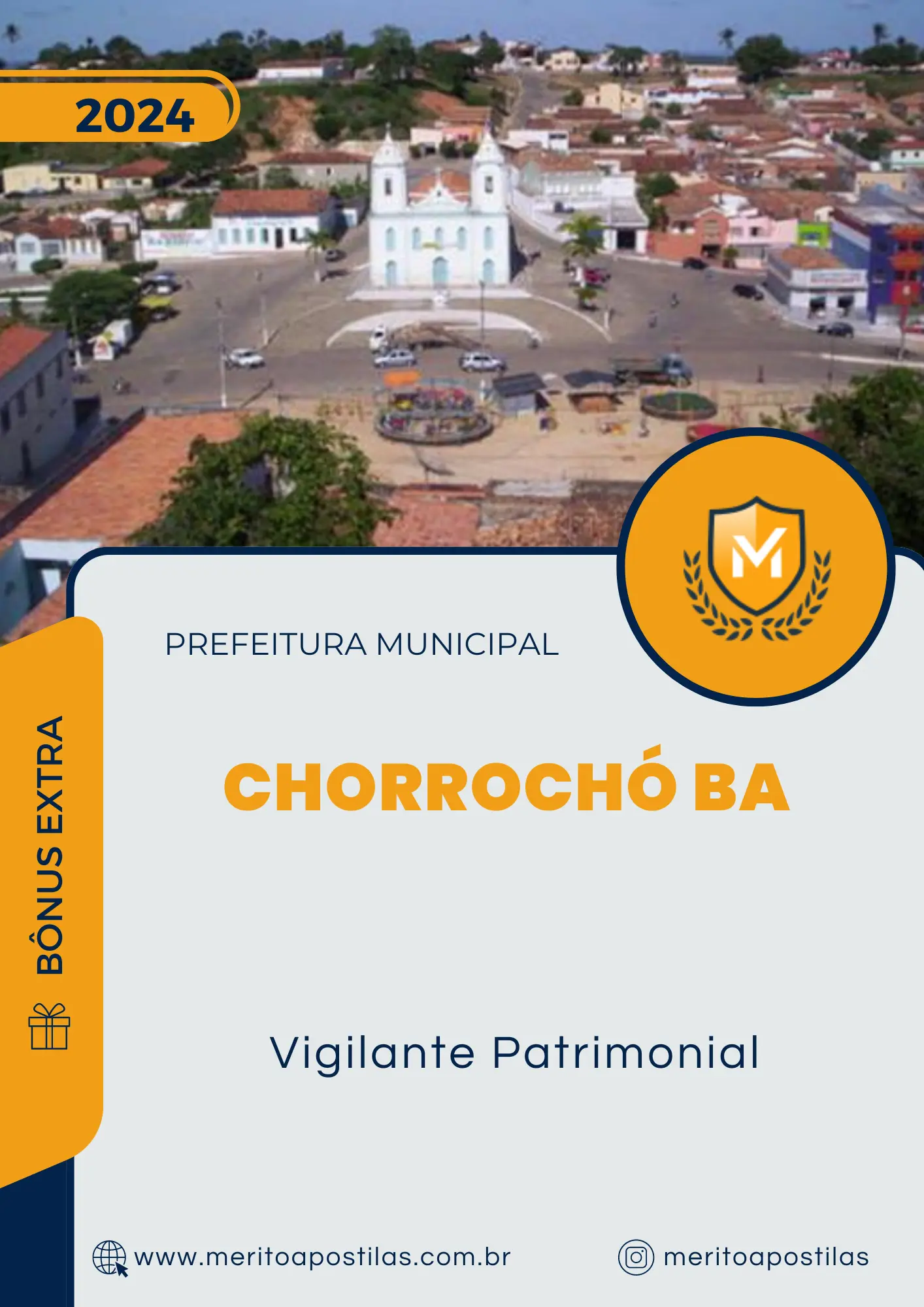 Apostila Vigilante Patrimonial Prefeitura de Chorrochó BA 2024