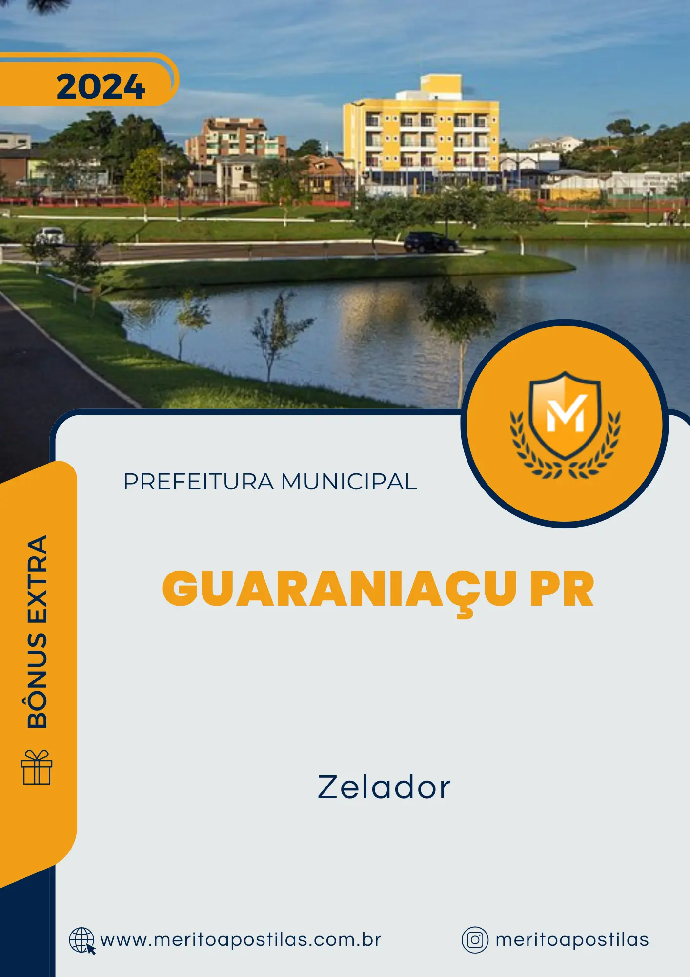 Apostila Zelador Prefeitura de Guaraniaçu PR 2024