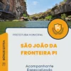 Apostila Acompanhante Especializado Prefeitura de São João da Fronteira PI 2024