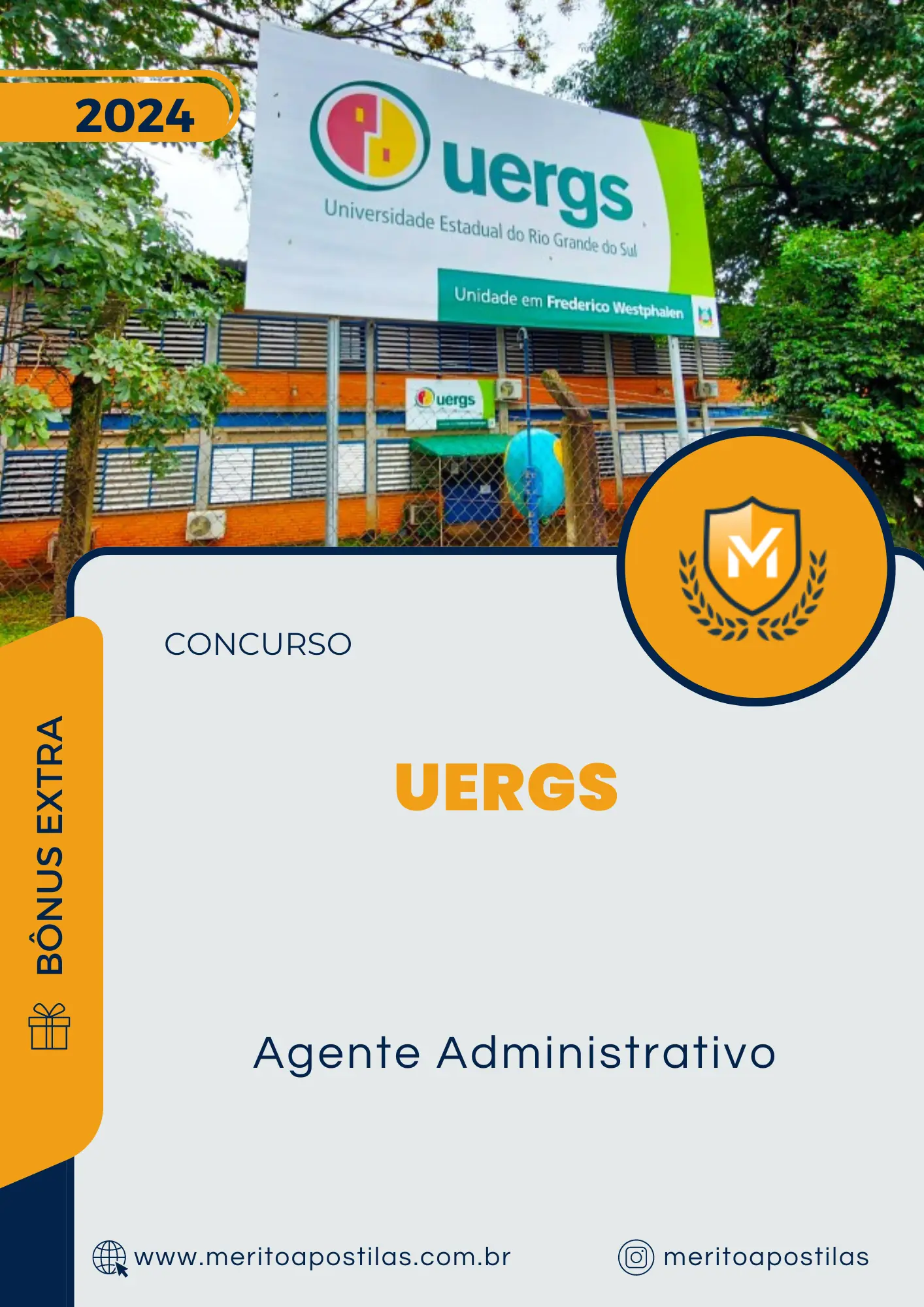 Apostila Agente Administrativo Concurso UERGS 2024