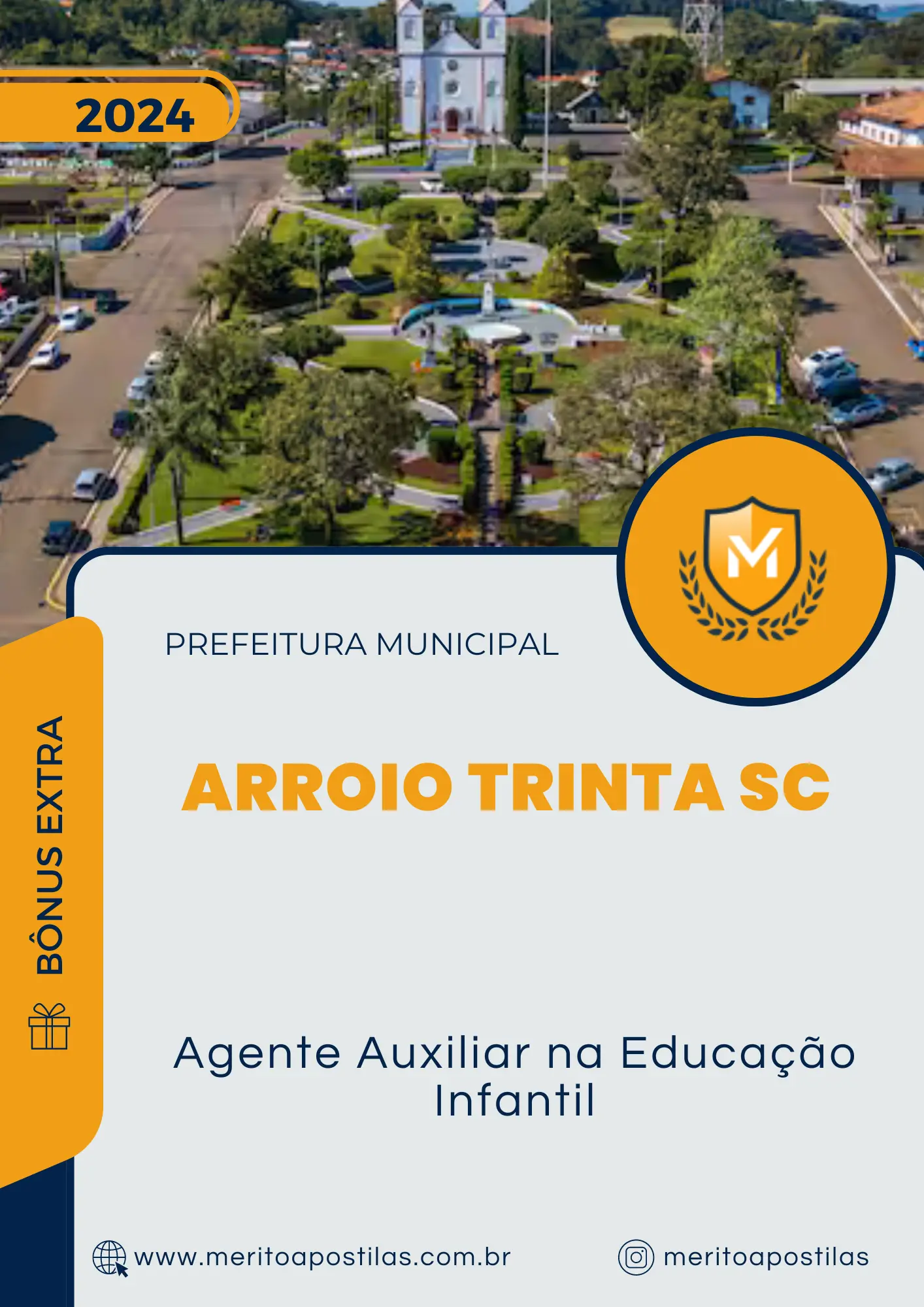 Apostila Agente Auxiliar na Educação Infantil Prefeitura de Arroio Trinta SC 2024