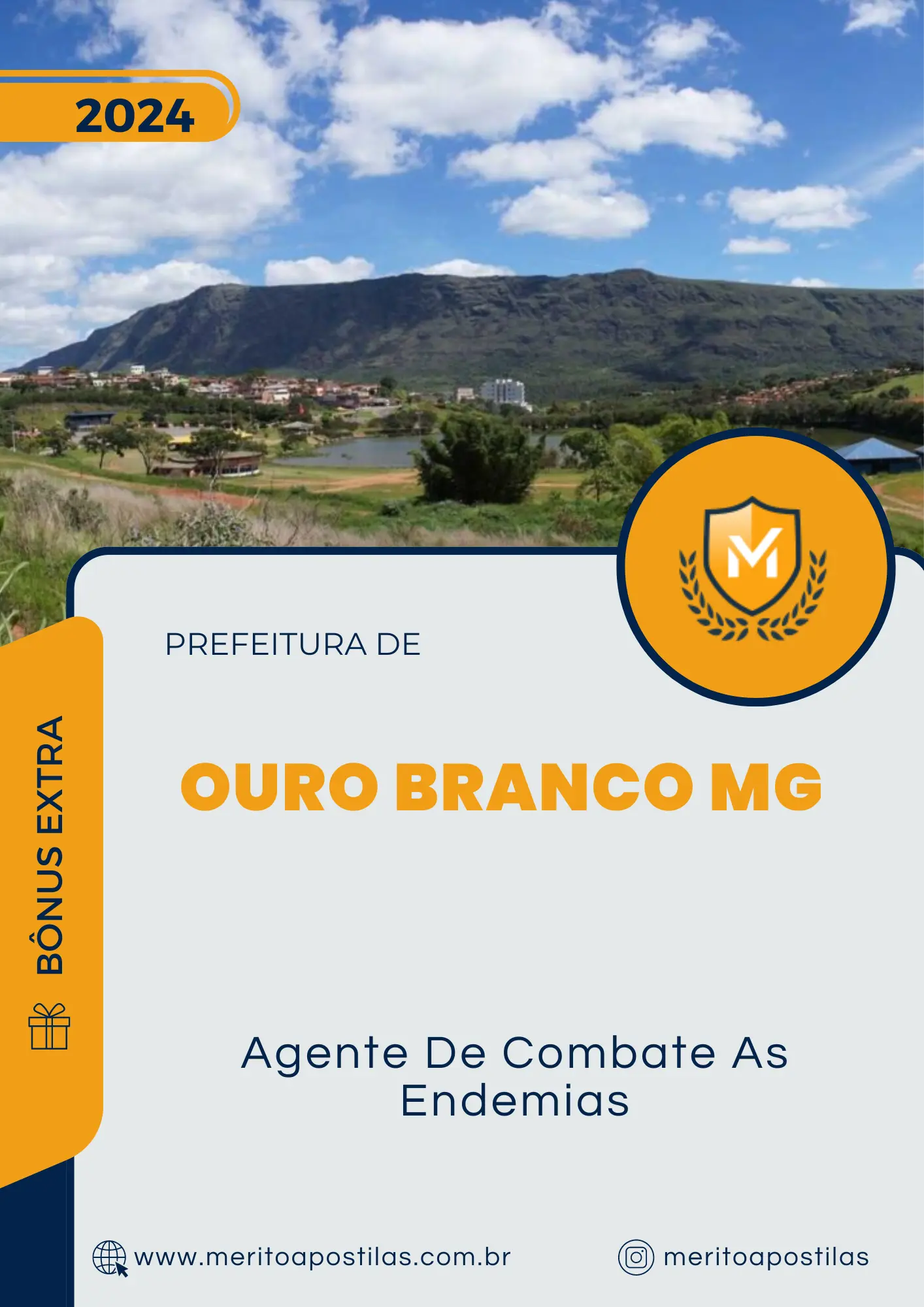 Apostila Agente De Combate As Endemias Prefeitura de Ouro Branco MG 2024