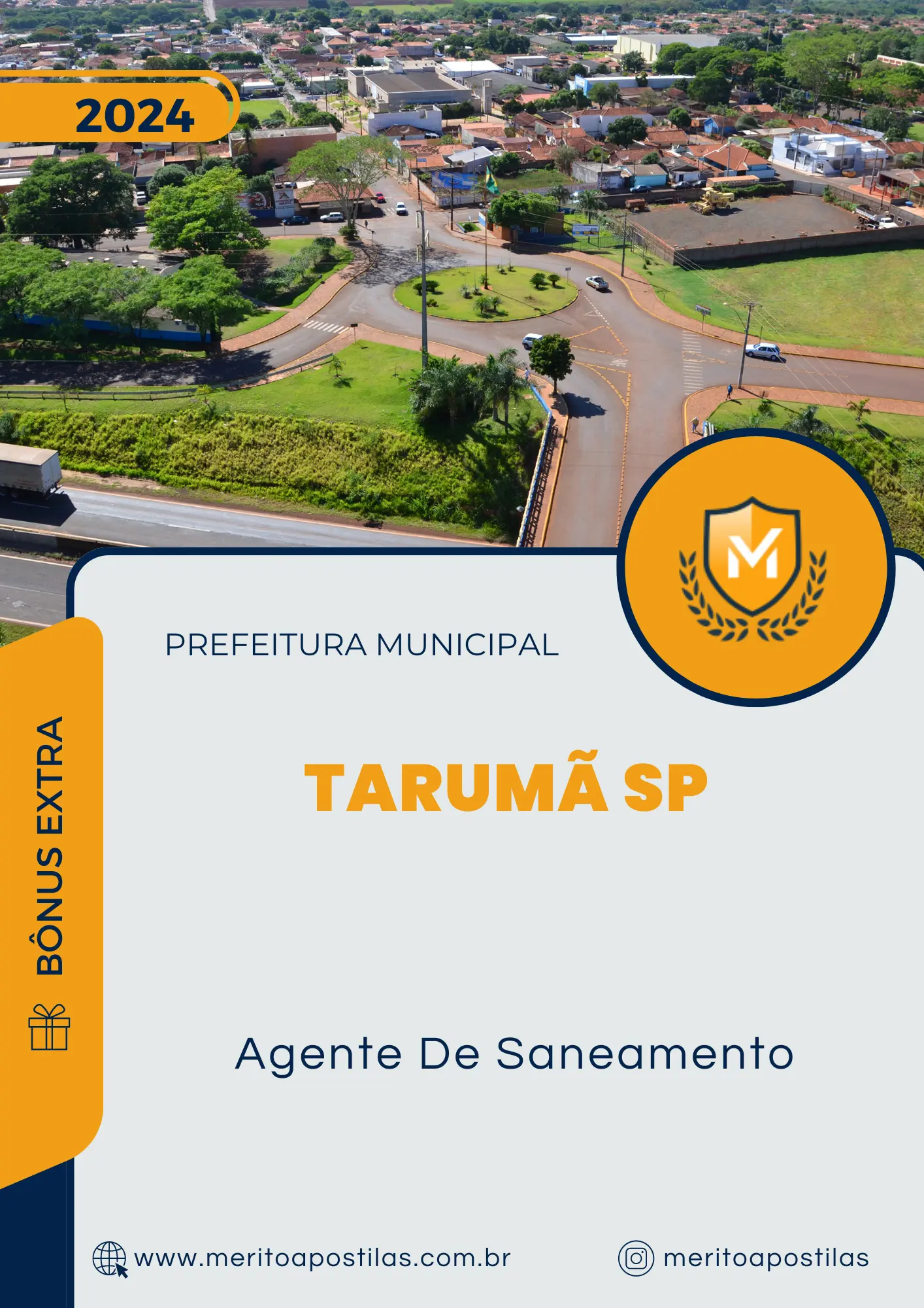 Apostila Agente De Saneamento Prefeitura de Tarumã SP 2024