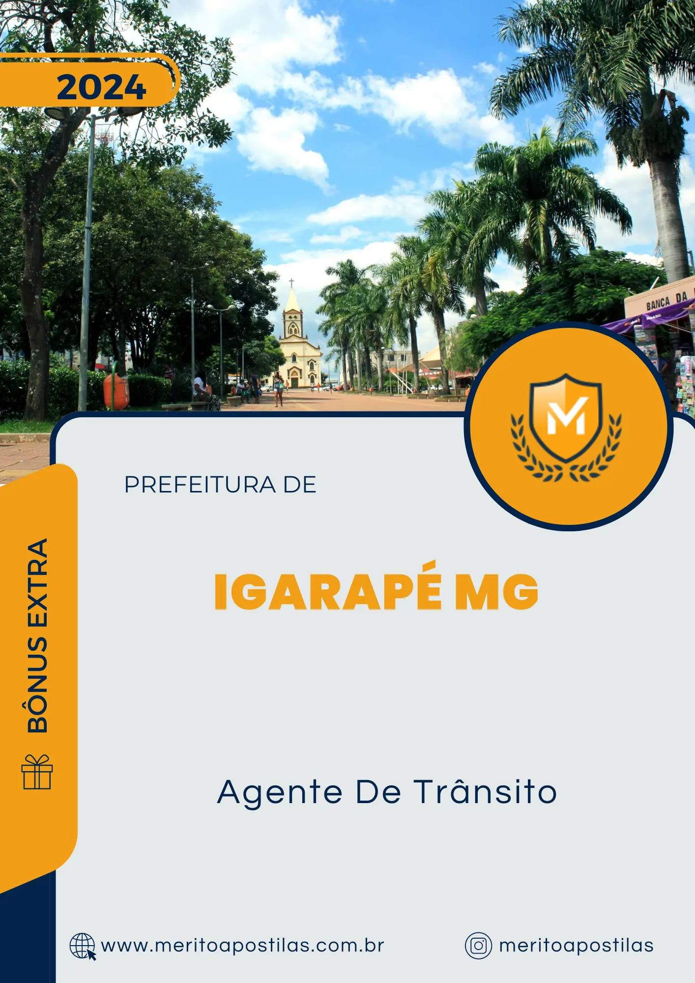 Apostila Agente De Trânsito Prefeitura de Igarapé MG 2024