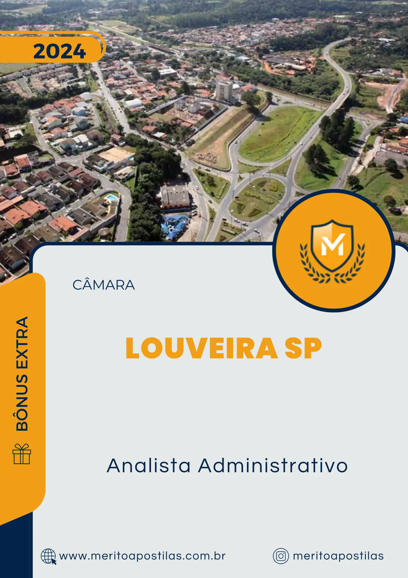 Apostila Analista Administrativo Câmara de Louveira SP 2024